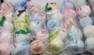 KIDS 30 Assorted Bath bomb fizzies - 5 oz each, individually wrapped, best assortment, bath bombs with toys inside, FREE SHIPPING - Navarrete Furniture