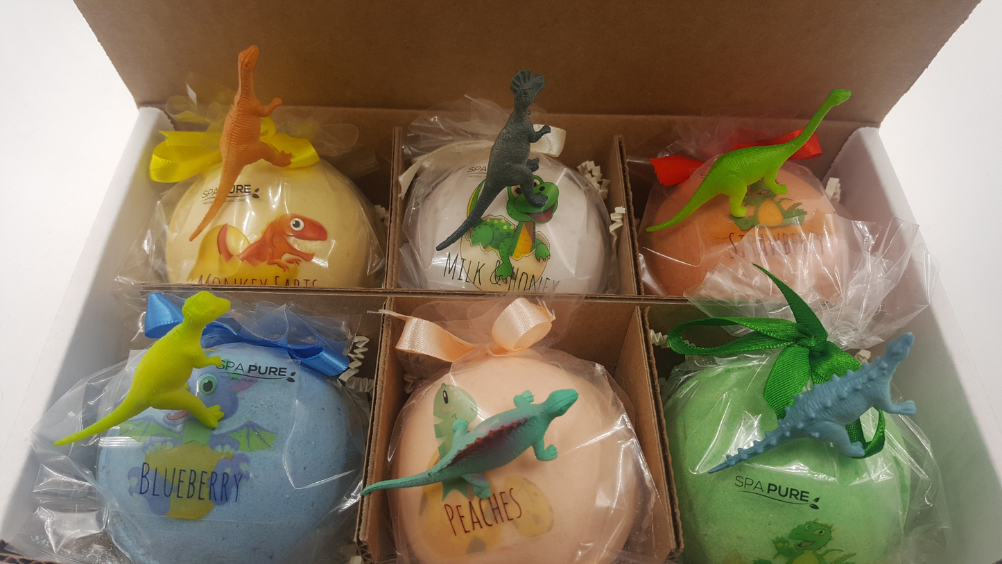 KIDS 30 Assorted Bath bomb fizzies - 5 oz each, individually wrapped, best assortment, bath bombs with toys inside, FREE SHIPPING - Navarrete Furniture