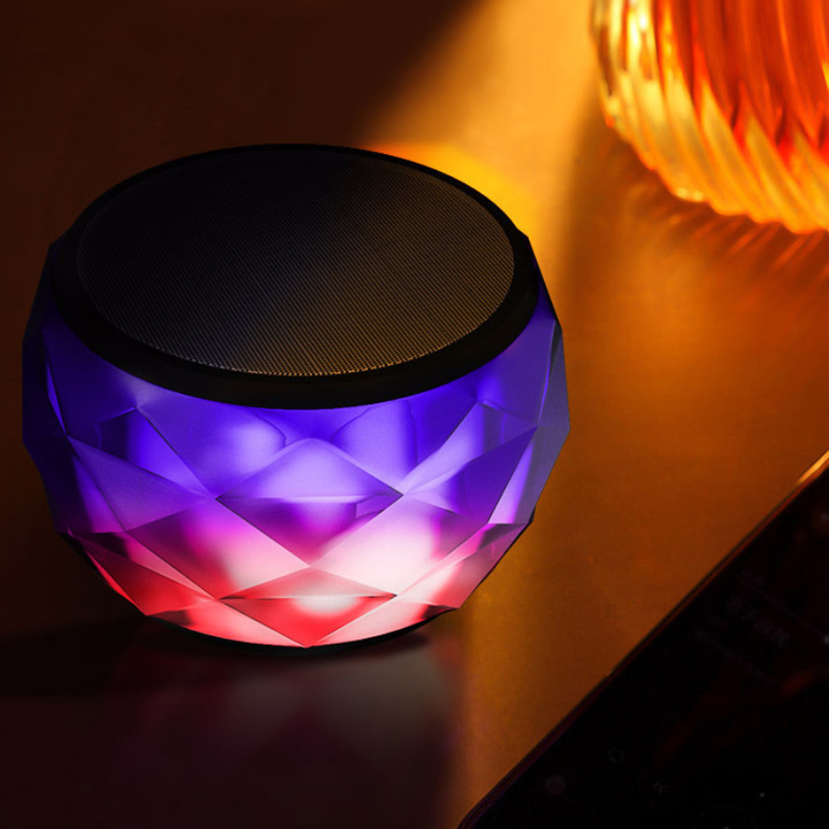 Candylight LED Stereo Bluetooth Mini Speaker – Portable MP4 Player