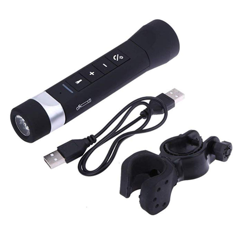 Ultimo Multimo 5-in-1 Bike Speaker – Bluetooth, MP3, Power Bank, LED Light - Navarrete Furniture