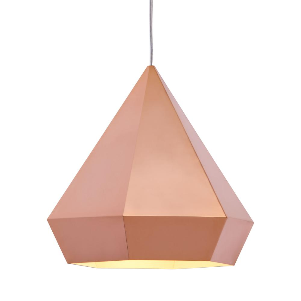 Forecast Ceiling Lamp Rose Gold - Elegant Pendant with Geometric Design - Navarrete Furniture