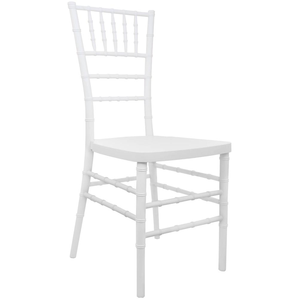 White Resin Chiavari Chair