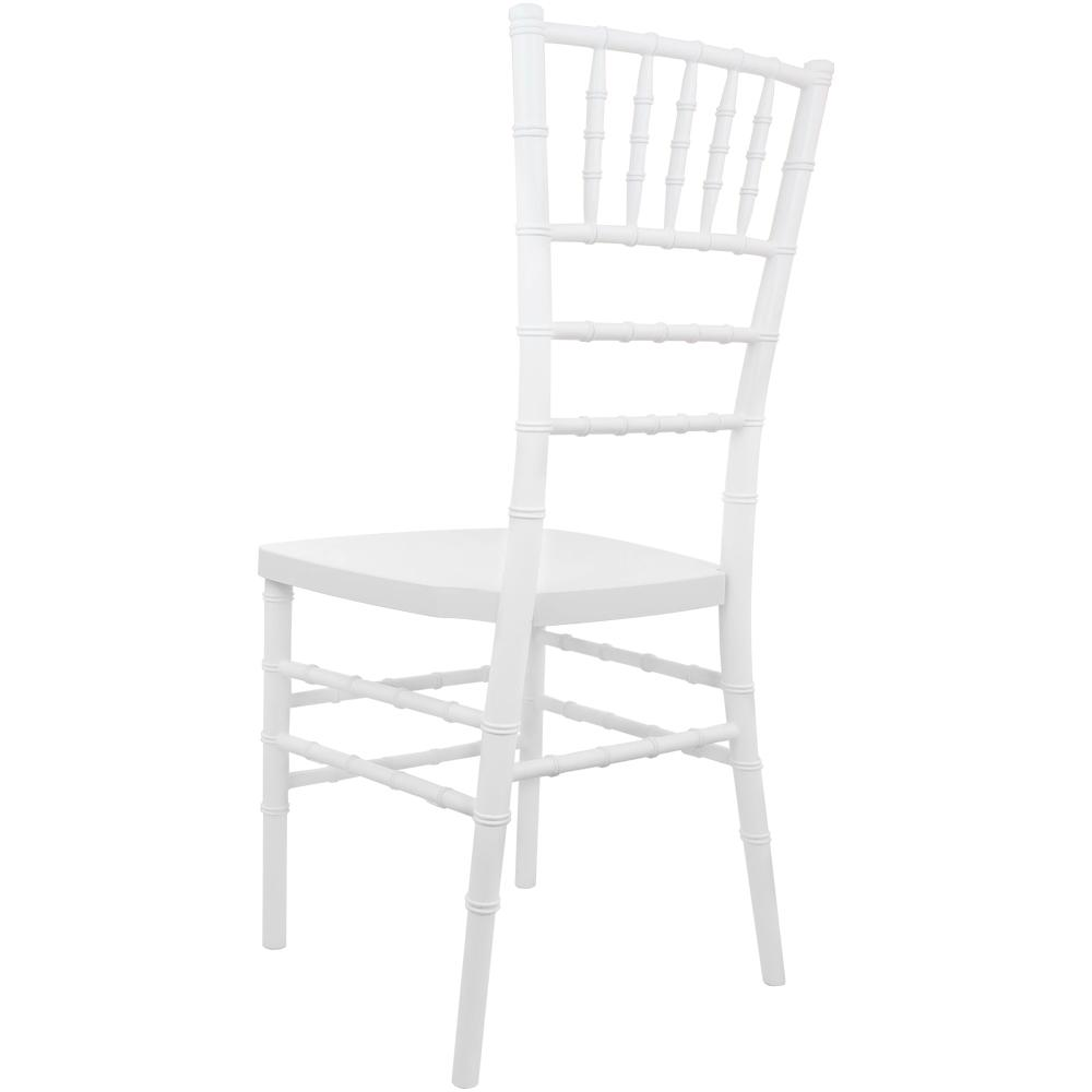 White Resin Chiavari Chair