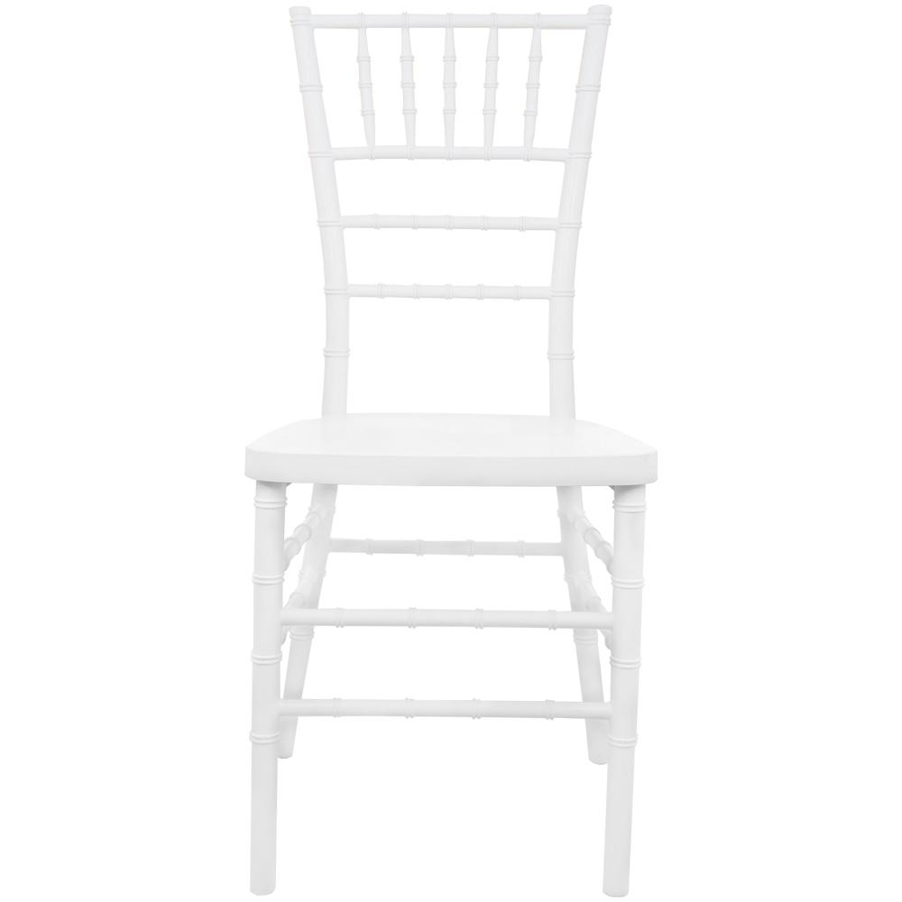 White Resin Chiavari Chair