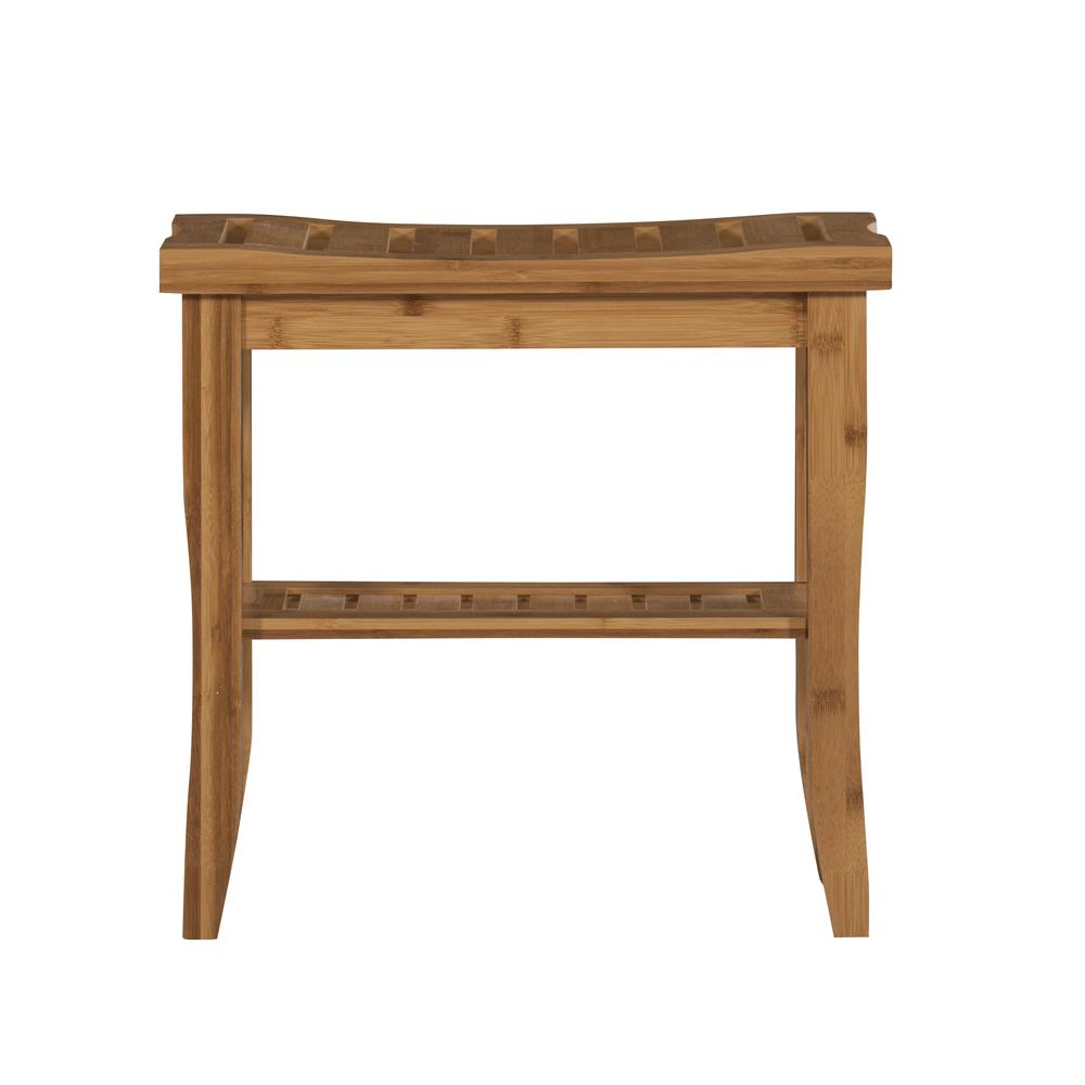 Bracken Bamboo Stool - Stylish and Durable Bathroom Accessory - Navarrete Furniture