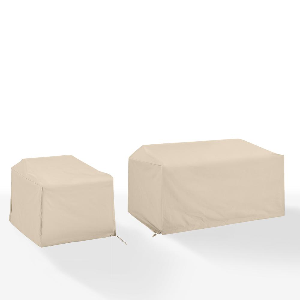 2pc Essential Outdoor Furniture Cover Set - Ultimate Protection for Your Patio Chairs and Loveseats - Navarrete Furniture