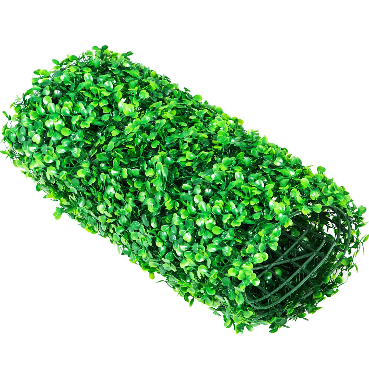 VEVOR Artificial Boxwood Panel UV 4pcs Boxwood Hedge Wall Panels Artificial Grass Backdrop Wall 24X16" 4 cm Green Grass Wall Fake Hedge for Decor Privacy Fence Indoor Outdoor Garden Backyard - Navarrete Furniture