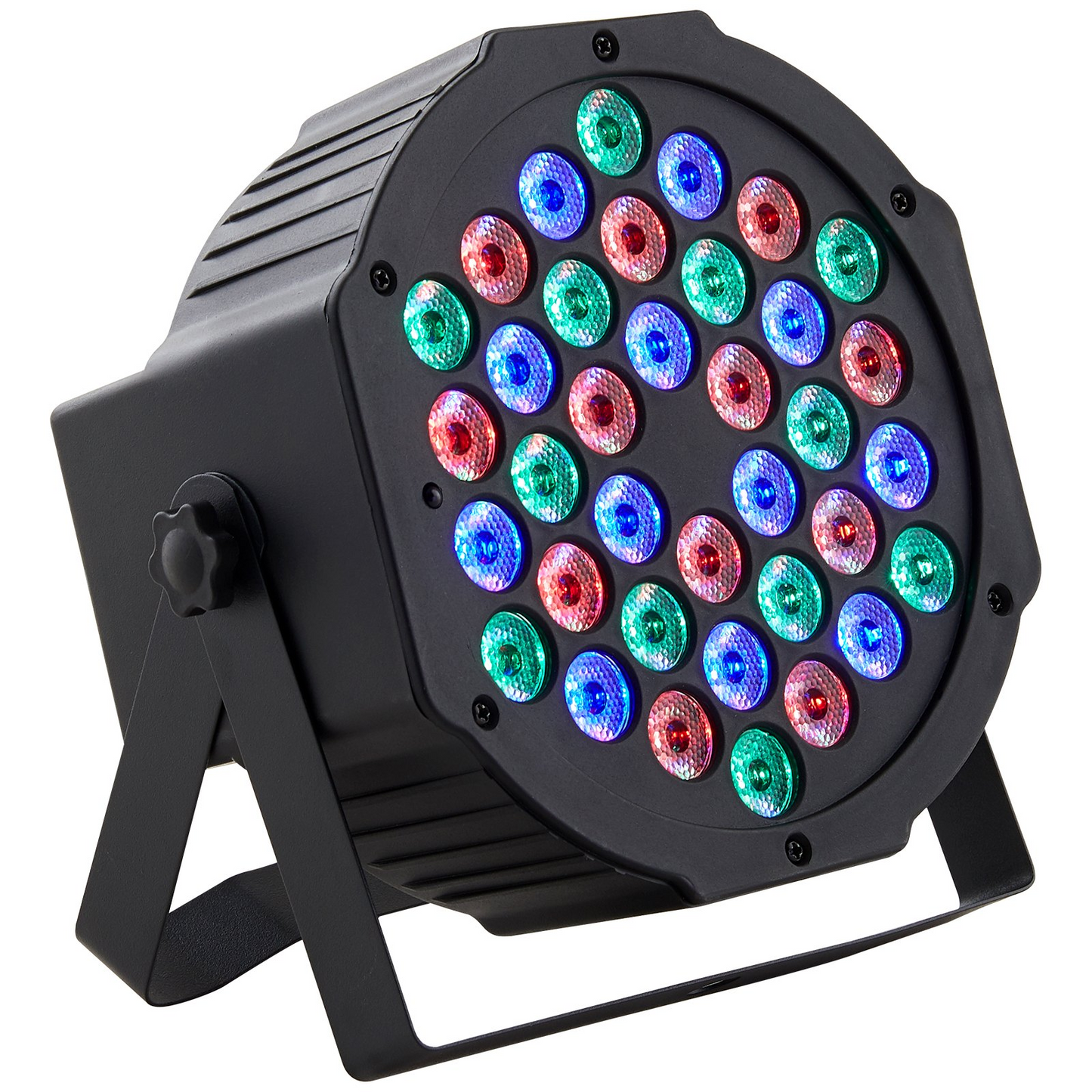 VEVOR 36LED RGB Stage Light PAR Light 7-Mode DMX Beam Disco Light Indoor 4-Pack - Navarrete Furniture