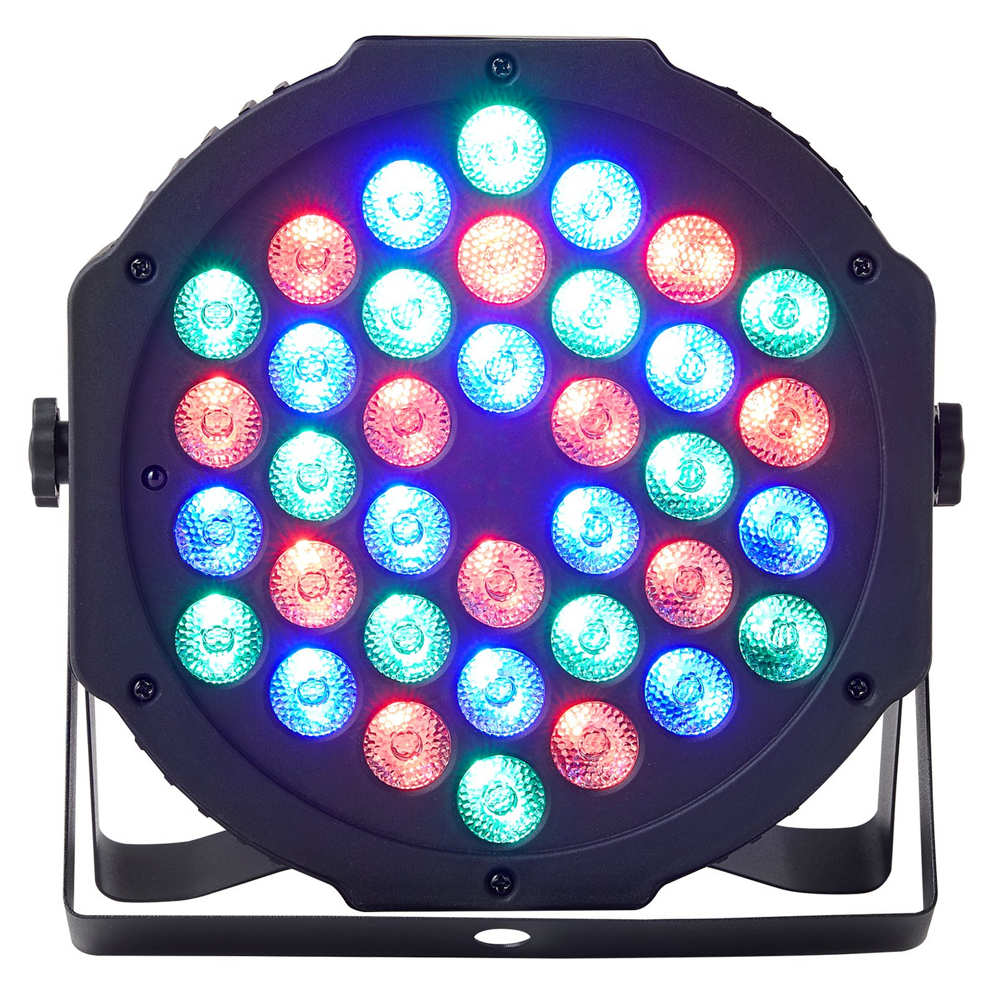 VEVOR 36LED RGB Stage Light PAR Light 7-Mode DMX Beam Disco Light Indoor 4-Pack - Navarrete Furniture