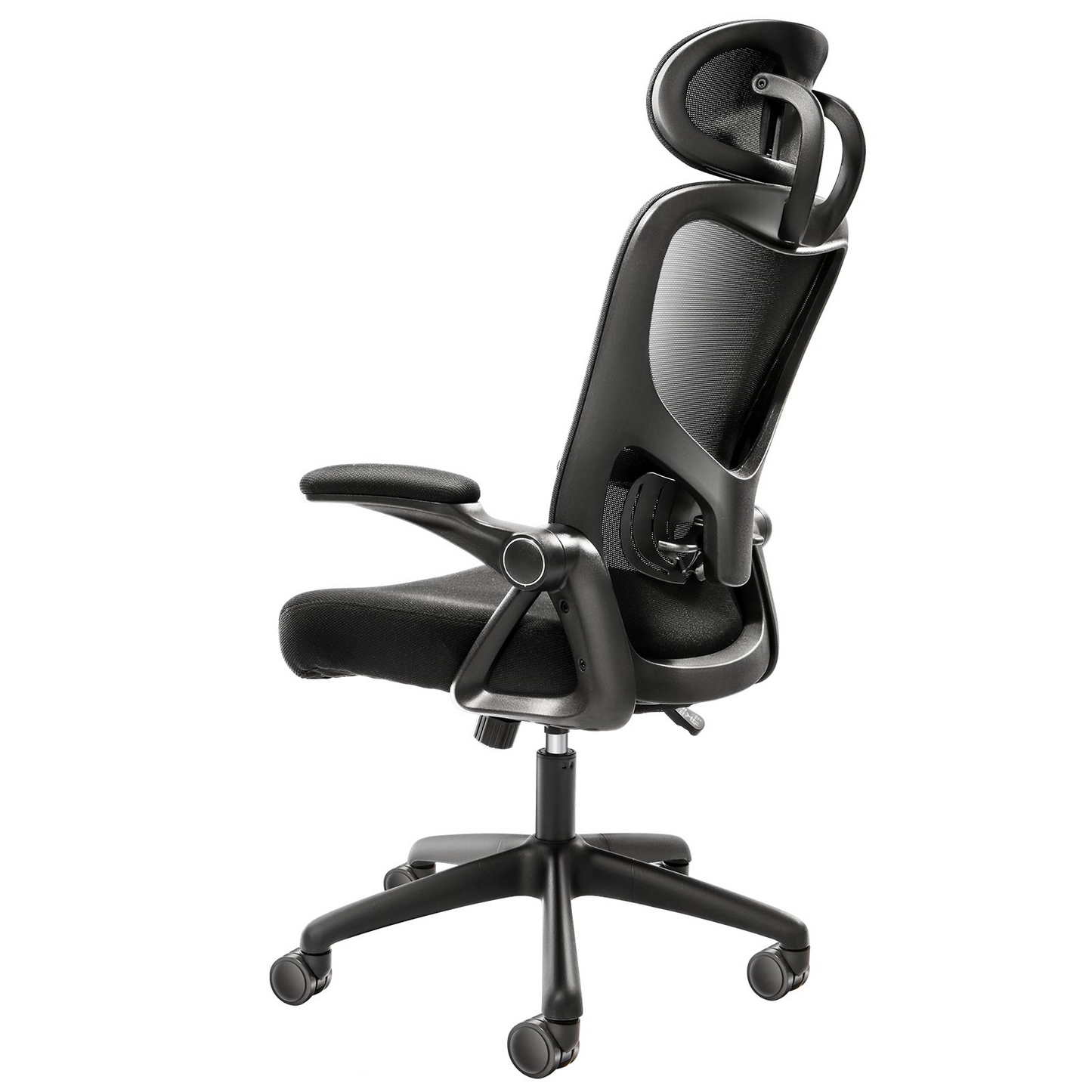 VEVOR Office Chair with Adjustable Lumbar Support, High Back Ergonomic Desk Chair with Adjustable Headrest, Ergonomic Office Chair Backrest with 2D Armrest, Computer Chair for Home, Office - Navarrete Furniture