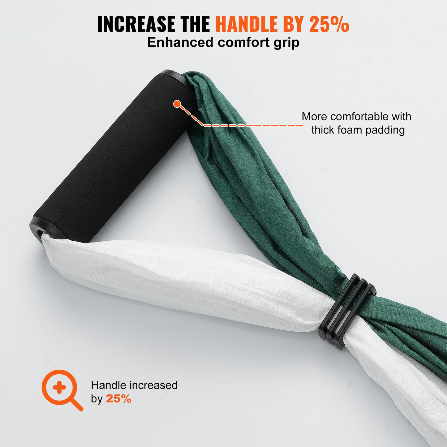 VEVOR Aerial Yoga Swing Set, 2.7 Yards Yoga Hammock Hanging Swing Aerial Sling Inversion Fly Kit Trapeze Inversion Equipment with Ceiling Mount Accessories, Max 661.38 lbs Load Capacity, Green/White - Navarrete Furniture