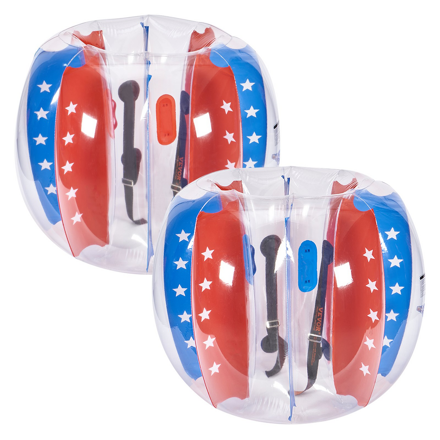 VEVOR Inflatable Bumper Balls 2-Pack 4FT/1.2M PVC Sumo Zorb Balls for Kid & Teen - Navarrete Furniture