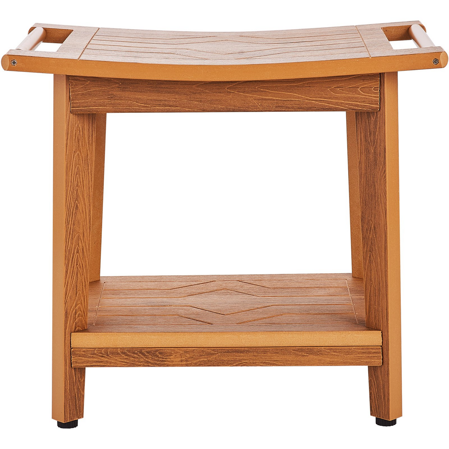 VEVOR Poly Lumber Shower Bench 21 x 14 x 18.5 in Shower Stool Chair for Bathroom - Navarrete Furniture