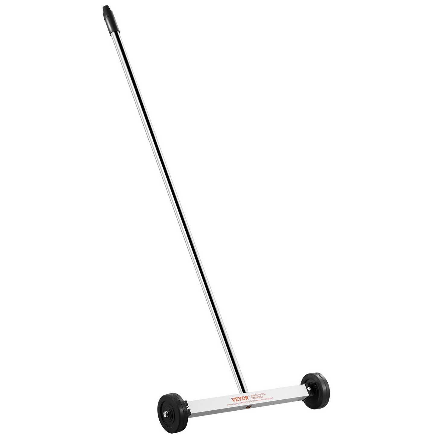 VEVOR 15-Inch Magnetic Sweeper with Wheels Telescoping Magnetic Pickup Tool - Navarrete Furniture