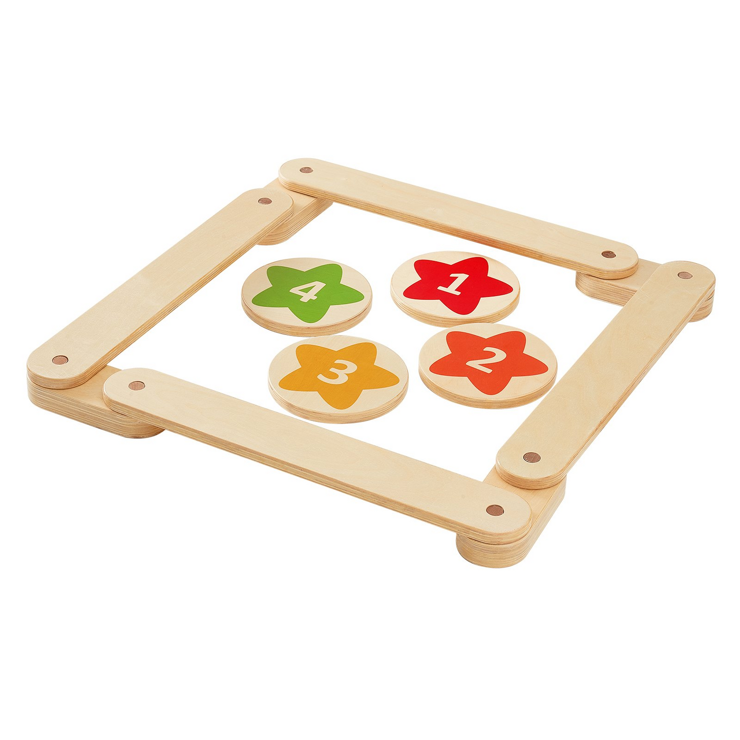 VEVOR Kids Balance Beam Stepping Stones Gymnastics Children Balance Board 6 PCS - Navarrete Furniture