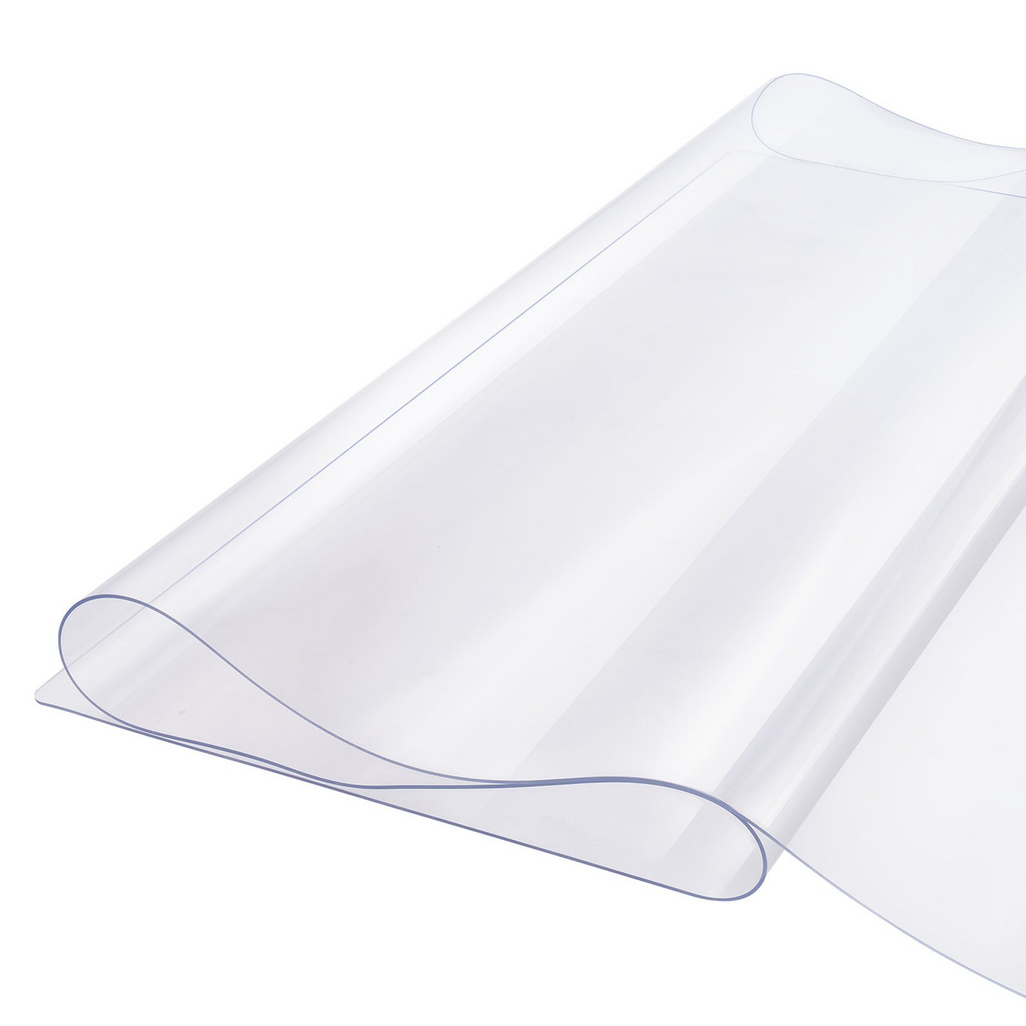 VEVOR PVC Table Protector 24x96 Inch Clear Plastic Desk Protector 1.5mm Thick - Navarrete Furniture