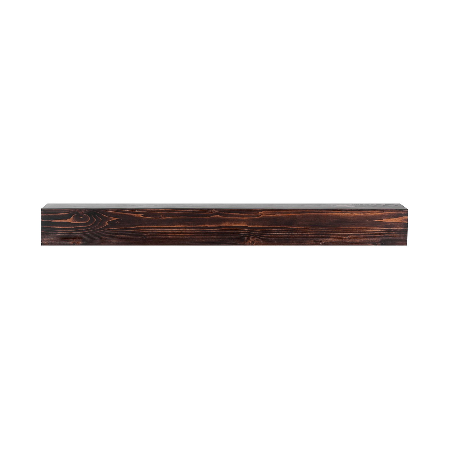 VEVOR Fireplace Mantel Wood Shelf Floating Rustic Fireplace Mantel 48" Brown - Navarrete Furniture