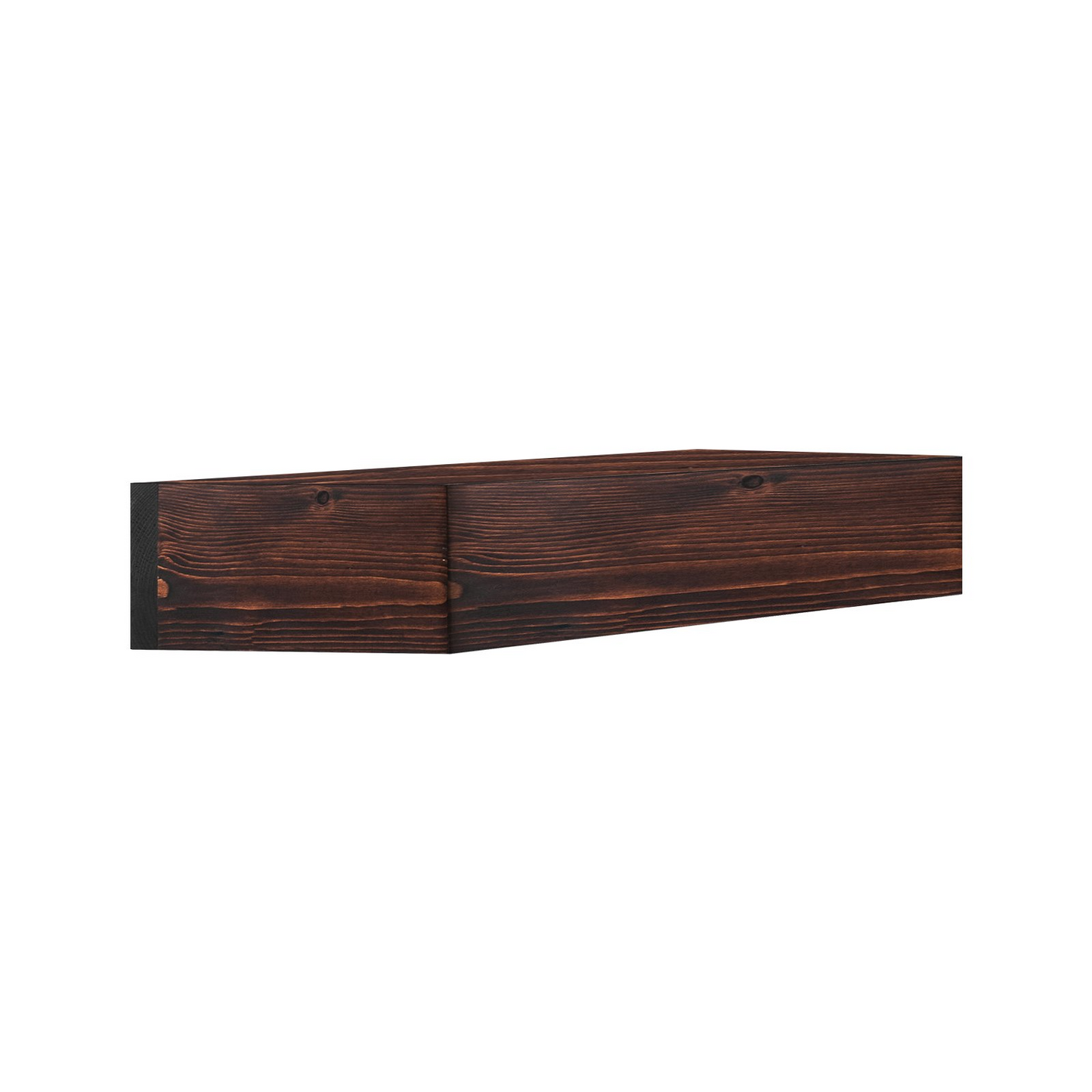 VEVOR Fireplace Mantel Wood Shelf Floating Rustic Fireplace Mantel 48" Brown - Navarrete Furniture
