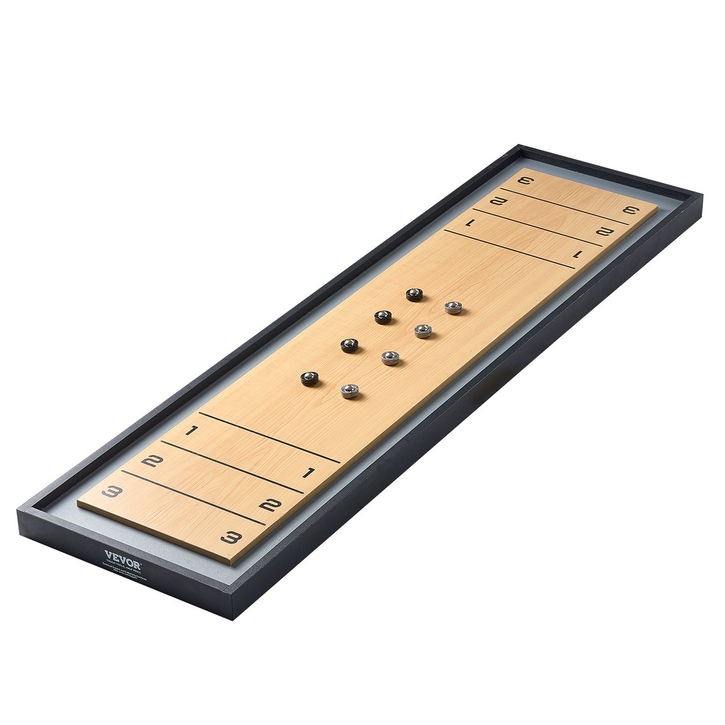 VEVOR 45" Shuffleboard and Curling 2 in 1 Board Game Portable Tabletop Set - Navarrete Furniture