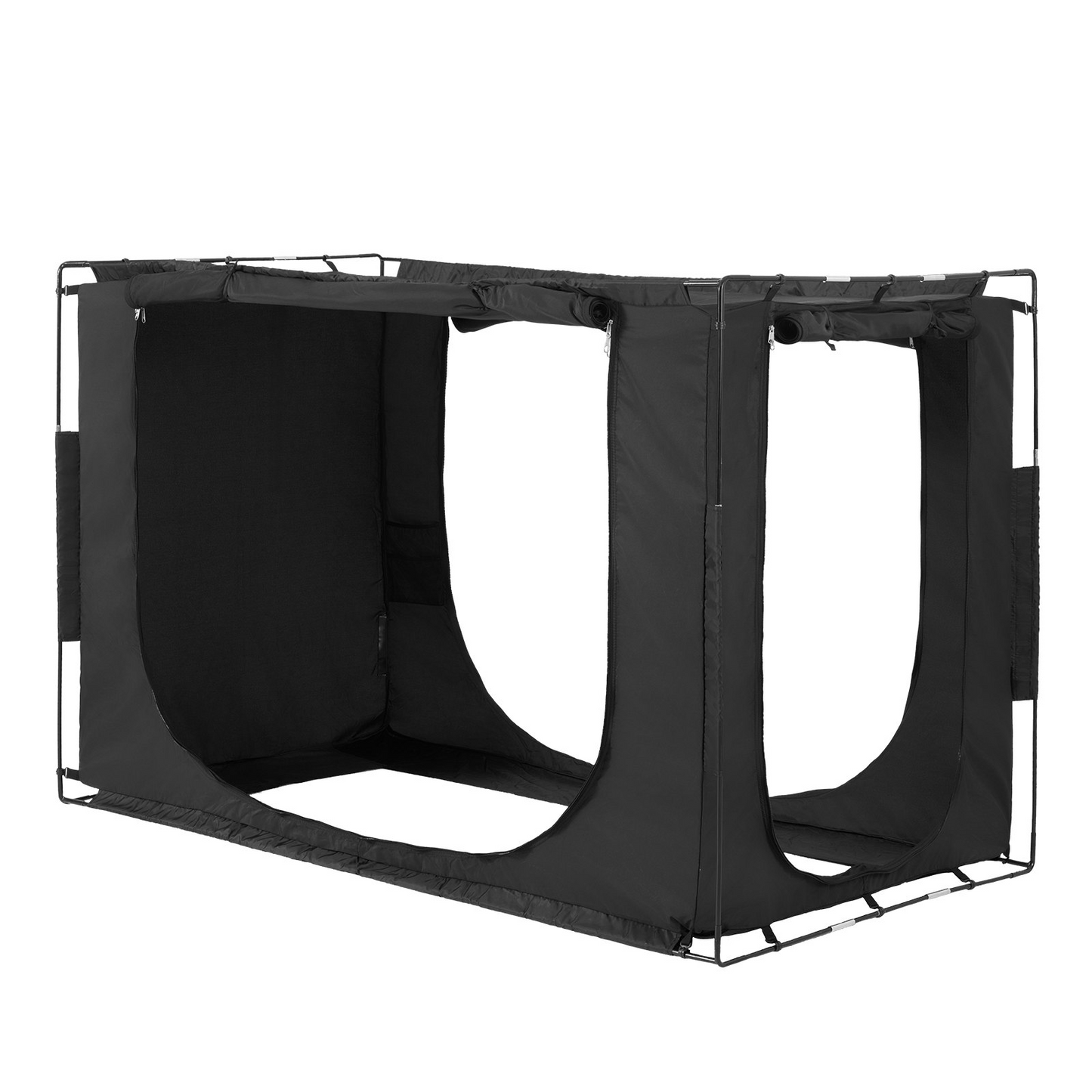 VEVOR 3 Doors Bed Tent Breathable Tent 70% Blackout with 0.37 in Fiber Poles - Navarrete Furniture