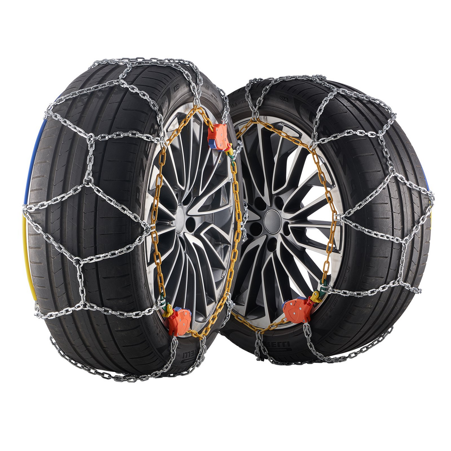VEVOR Auto Tightening Snow Chains Diamond Mesh Anti-slip Traction Wheel Chains - Navarrete Furniture