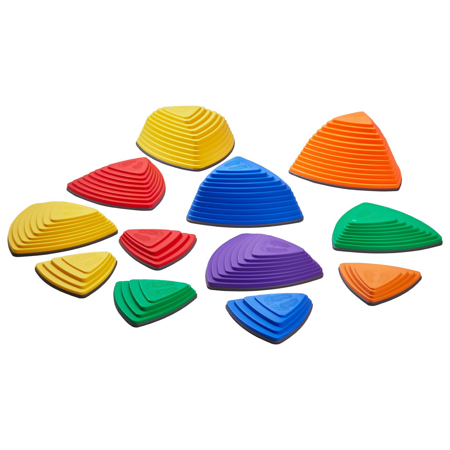 VEVOR Kids Balance Stepping Stones Sensory Obstacle Course 12 PCS Outdoor Indoor - Navarrete Furniture