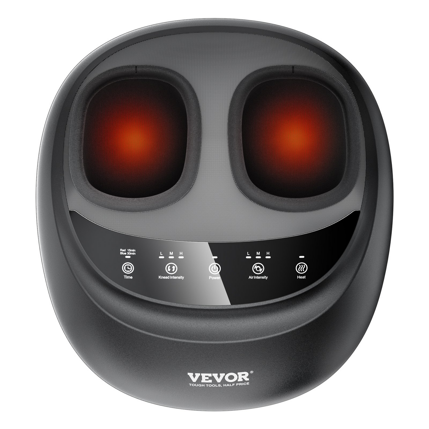 VEVOR Shiatsu Foot Massager Heated Deep Kneading Feet Massager for Pain Relief - Navarrete Furniture