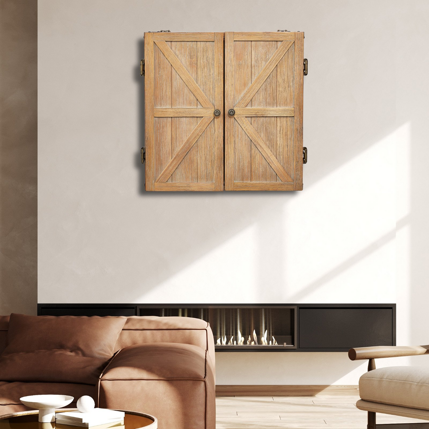 VEVOR Solid Wood Dartboard Cabine Official Size (Dartboard Not Included) - Navarrete Furniture