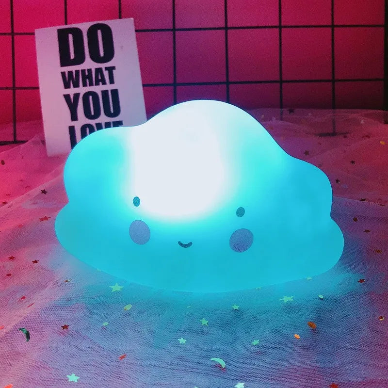 Multivariant Cloud Ice Cream Moon Decorative Lights for Children