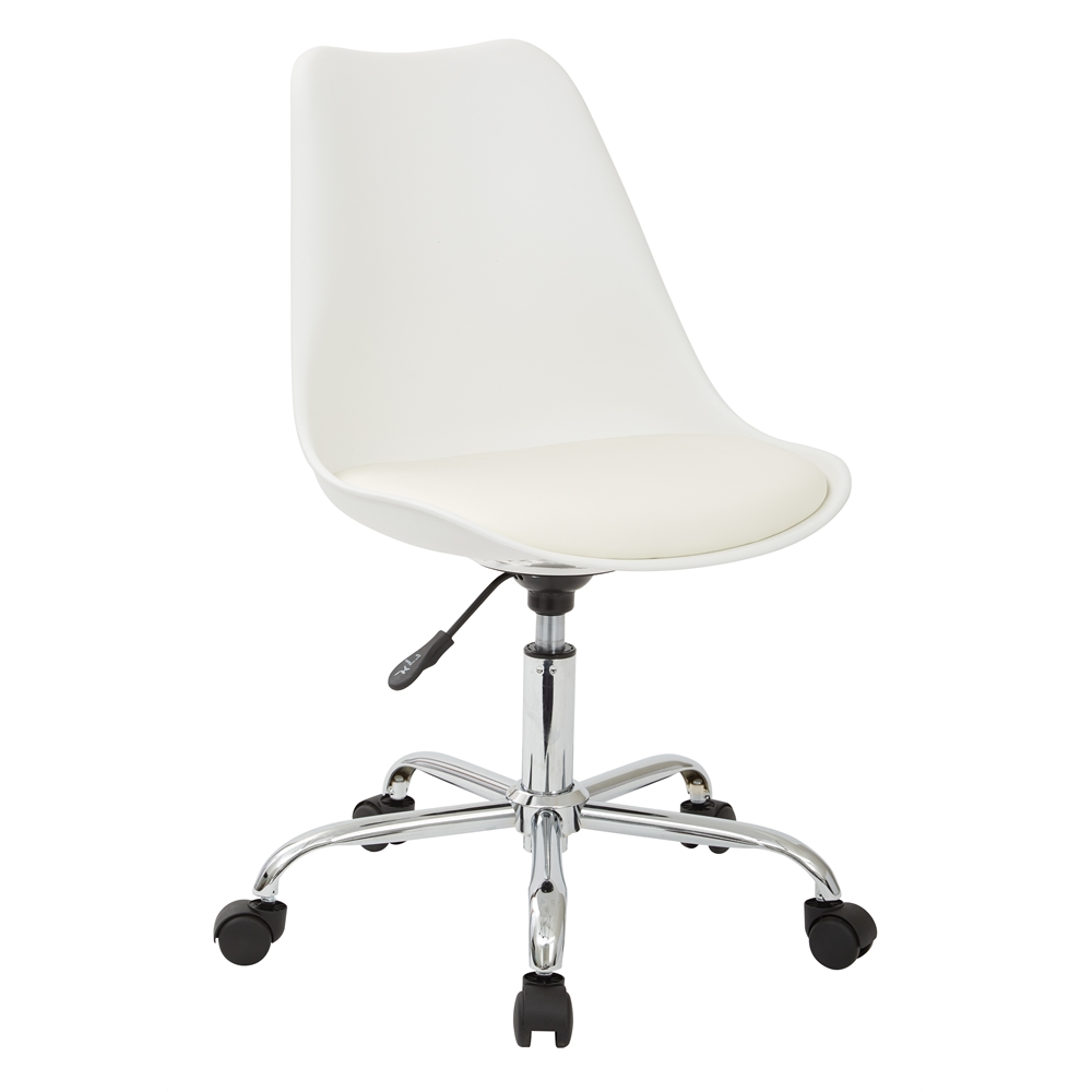 Emerson Student Office Chair - Modern Design, Comfortable Cushion, Adjustable Height - Navarrete Furniture