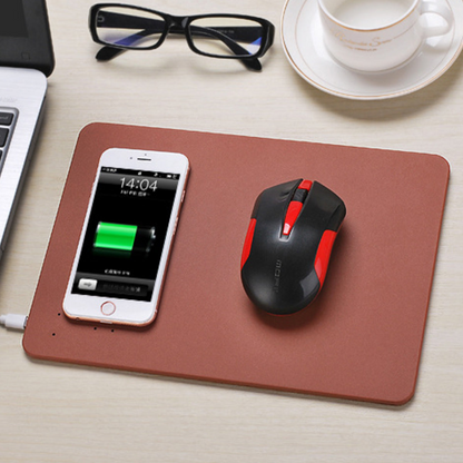 Wireless Charging Mouse Pad – 2-in-1 Qi Charger for iPhone & More - Navarrete Furniture