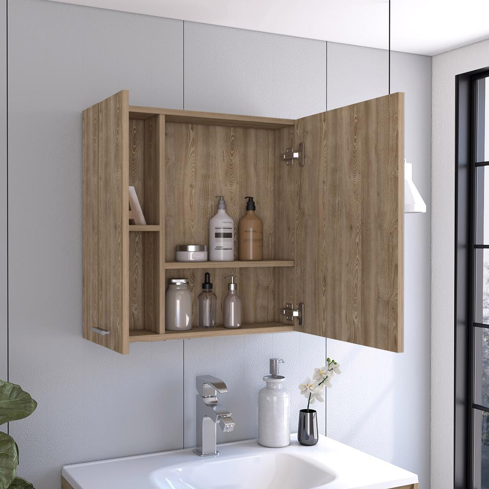 DEPOT E-SHOP Harbor Medicine Cabinet - Stylish and Functional Bathroom Storage Solution