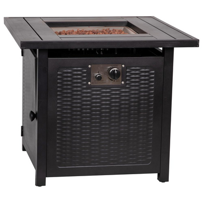 Olympia 28" Square 50,000 BTU Outdoor Propane Gas Fire Pit Table