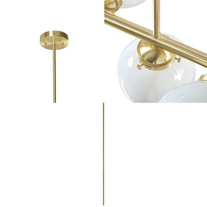 Aurelia Chandelier Gold 16x15.25x51.5