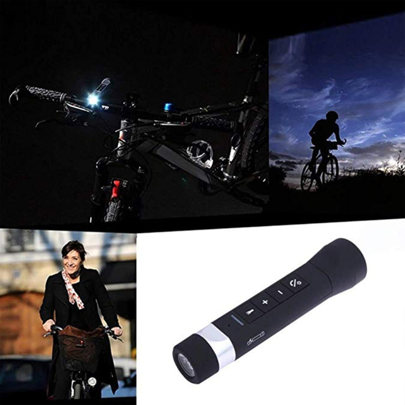 Ultimo Multimo 5-in-1 Bike Speaker – Bluetooth, MP3, Power Bank, LED Light - Navarrete Furniture