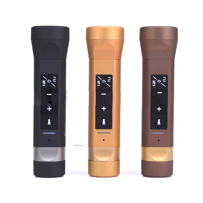 Ultimo Multimo 5-in-1 Bike Speaker – Bluetooth, MP3, Power Bank, LED Light - Navarrete Furniture