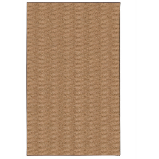 Rhodes Cork 5x8 Rug - Natural Grass Look | Durable Wool Yarn