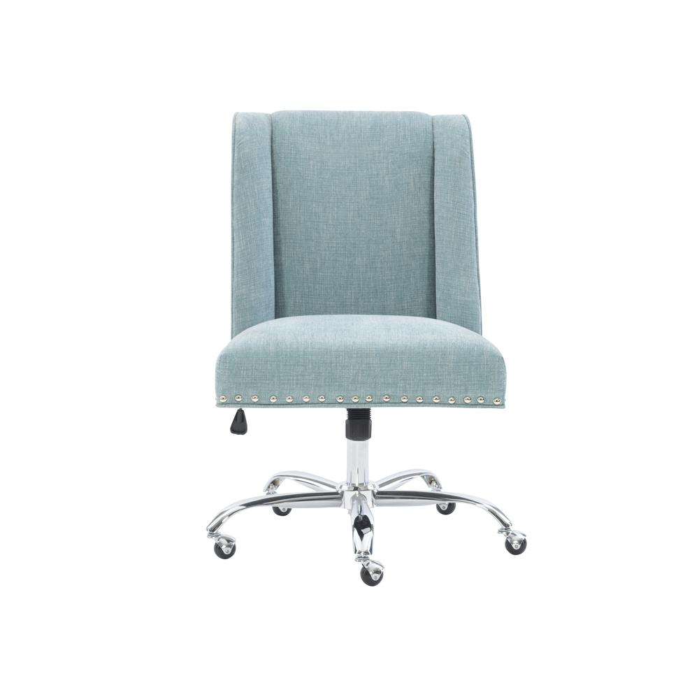 Draper Office Chair, Aqua - Stylish and Comfortable | XYZ Furniture