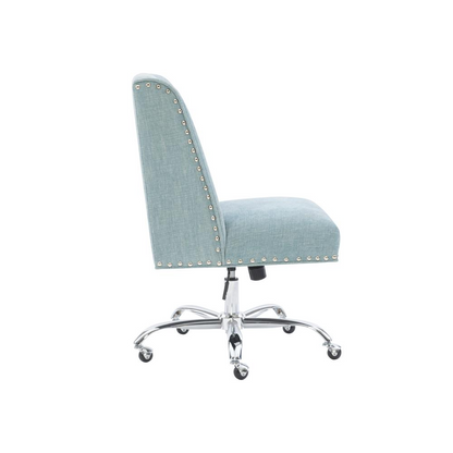 Draper Office Chair, Aqua - Stylish and Comfortable | XYZ Furniture