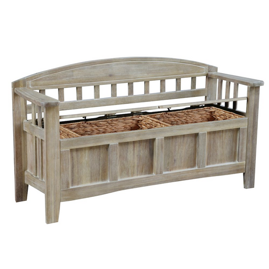 Aria Storage Bench - Rustic Design | Ample Storage Space