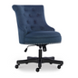 Sinclair Office Chair, Azure Blue - Stylish and Comfortable Option for Office Seating