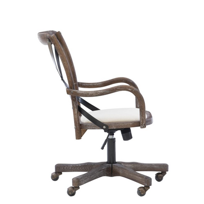 Carson Café Office Chair, Neutral - Stylish and Comfortable Option for Office Seating