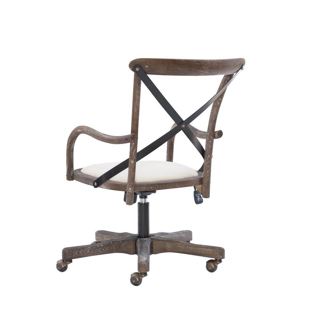 Carson Café Office Chair, Neutral - Stylish and Comfortable Option for Office Seating