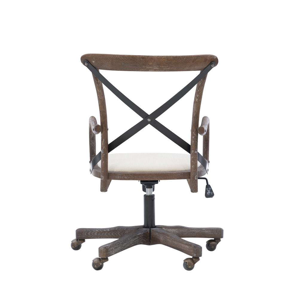 Carson Café Office Chair, Neutral - Stylish and Comfortable Option for Office Seating