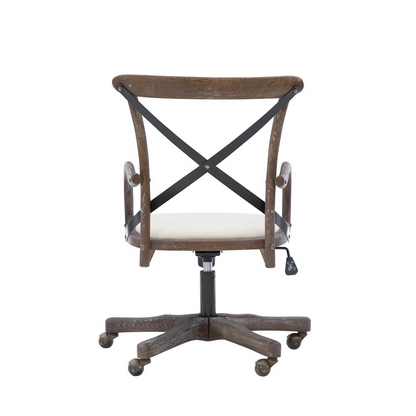 Carson Café Office Chair, Neutral - Stylish and Comfortable Option for Office Seating