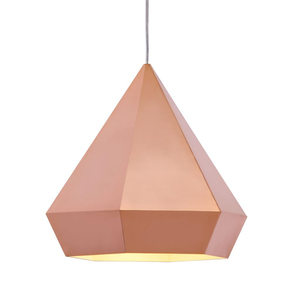 Forecast Ceiling Lamp Rose Gold - Elegant Pendant with Geometric Design