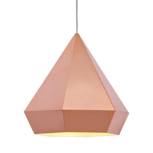 Forecast Ceiling Lamp Rose Gold - Elegant Pendant with Geometric Design