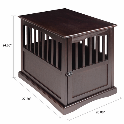 Luxurious Solid Wood Furniture Dog Crates: Elegance Meets Comfort
Introducing our exquisite Furniture Dog Crates, meticulously crafted to provide your beloved pet wiCrate End TableElegant Espresso Pet Crate End TableElegant Espresso Pet Crate End Table