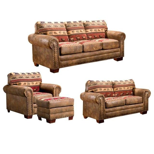 Sierra Lodge - 4 Piece Set | Rustic Elegance for Your Home