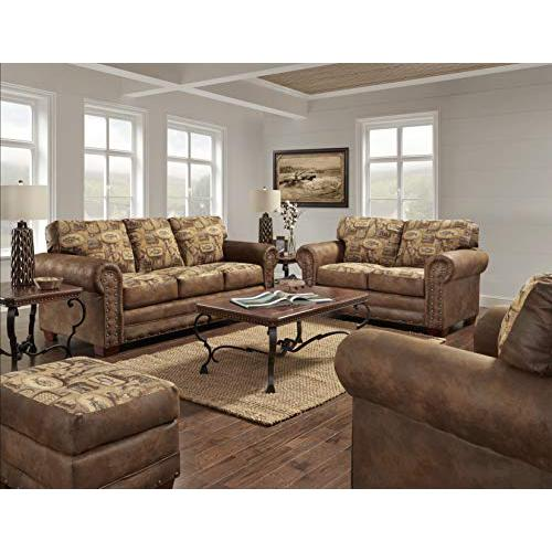 River Bend 4-Piece Set with Sleeper | Rustic Fishing Cabin Style